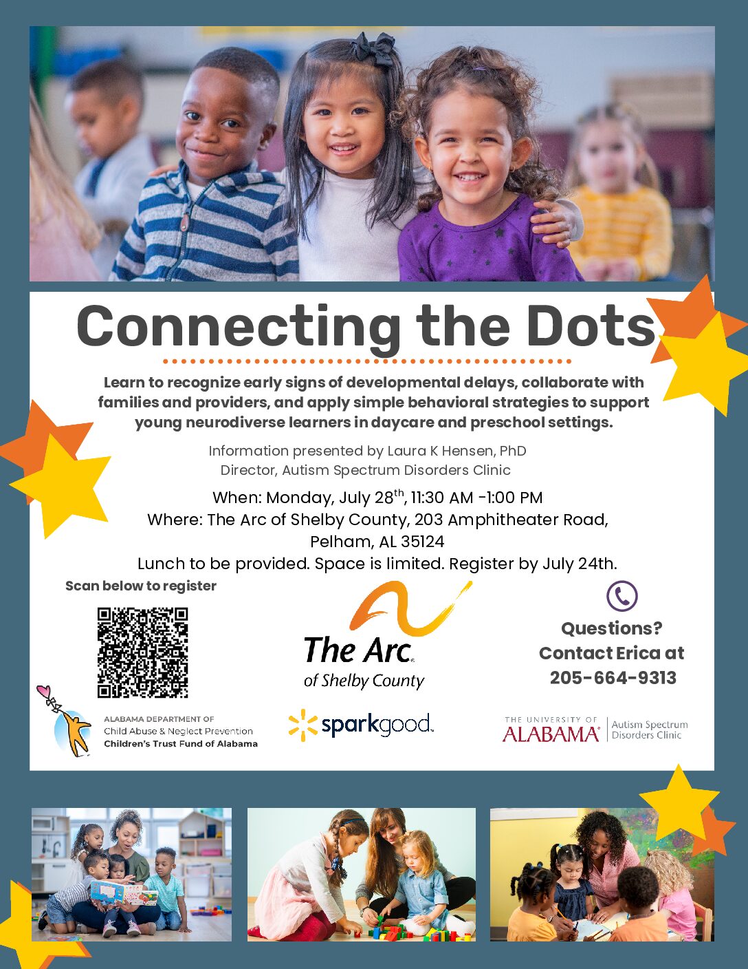 Connecting the Dots - FREE Workshop for Day Care Workers