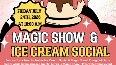 Mr. Larry's Magic Show and Ice Cream Social